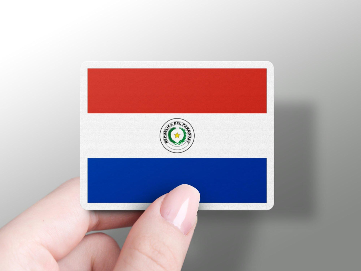 Paraguay Flag Sticker