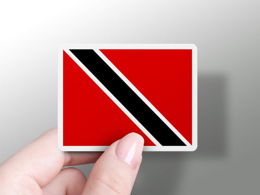 Trinidad and Tobago Flag Sticker