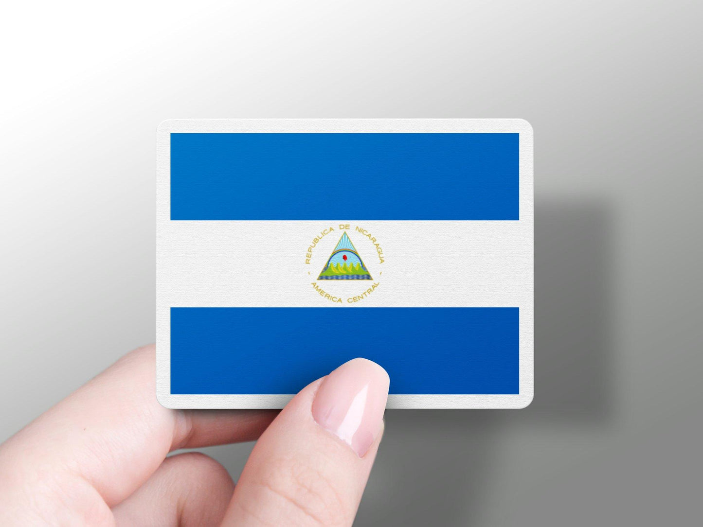 Nicaragua Flag Sticker