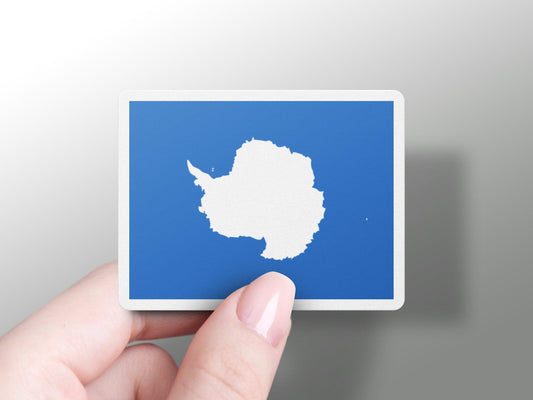 Antarctica Flag Sticker