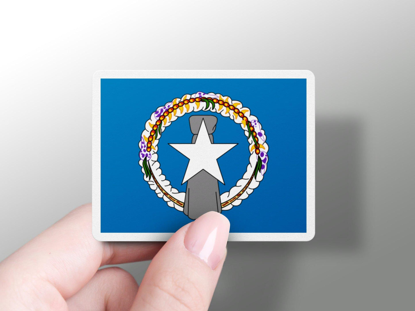 Northern Mariana Islands Flag Sticker