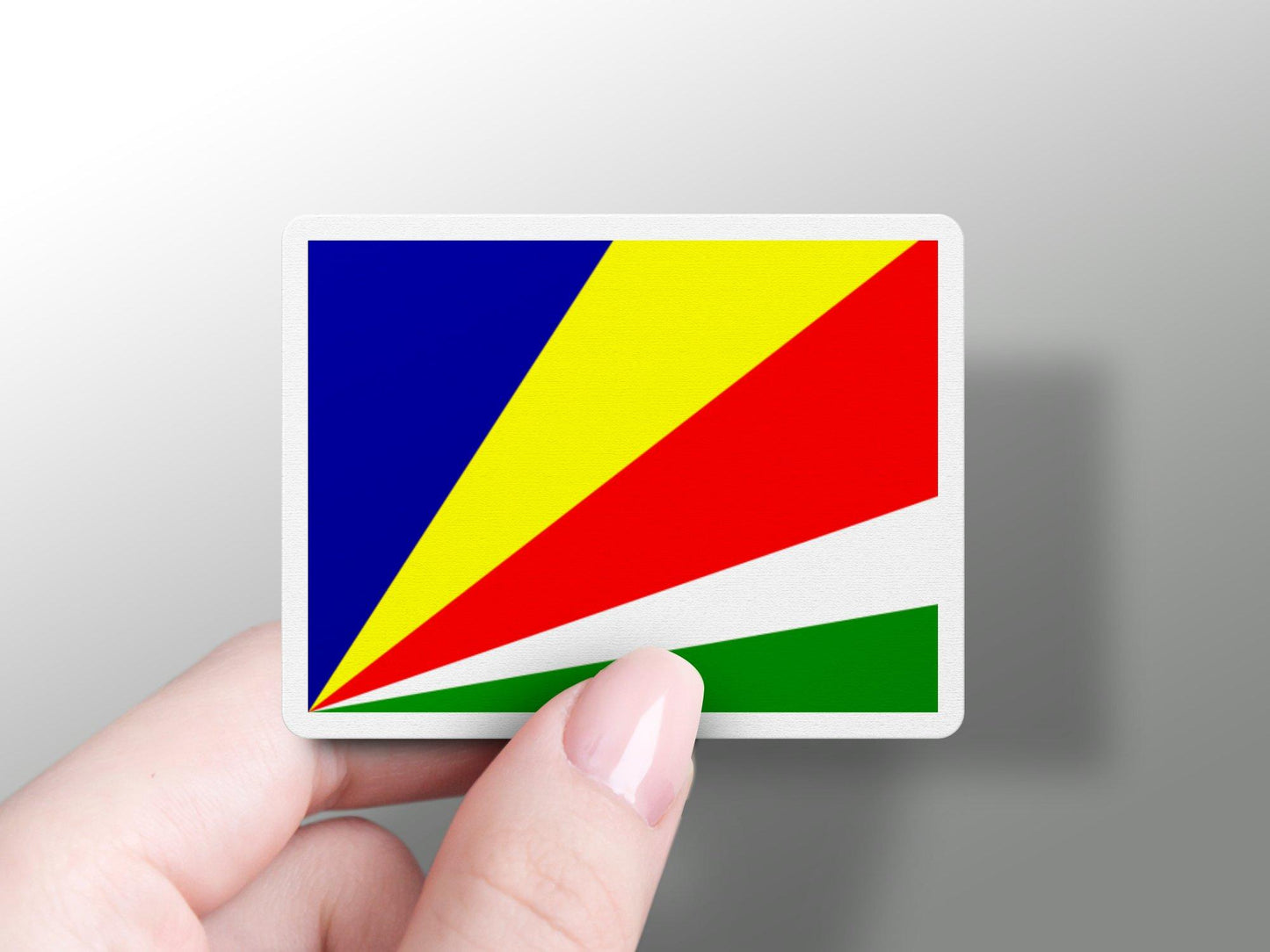 Seychelles Flag Sticker