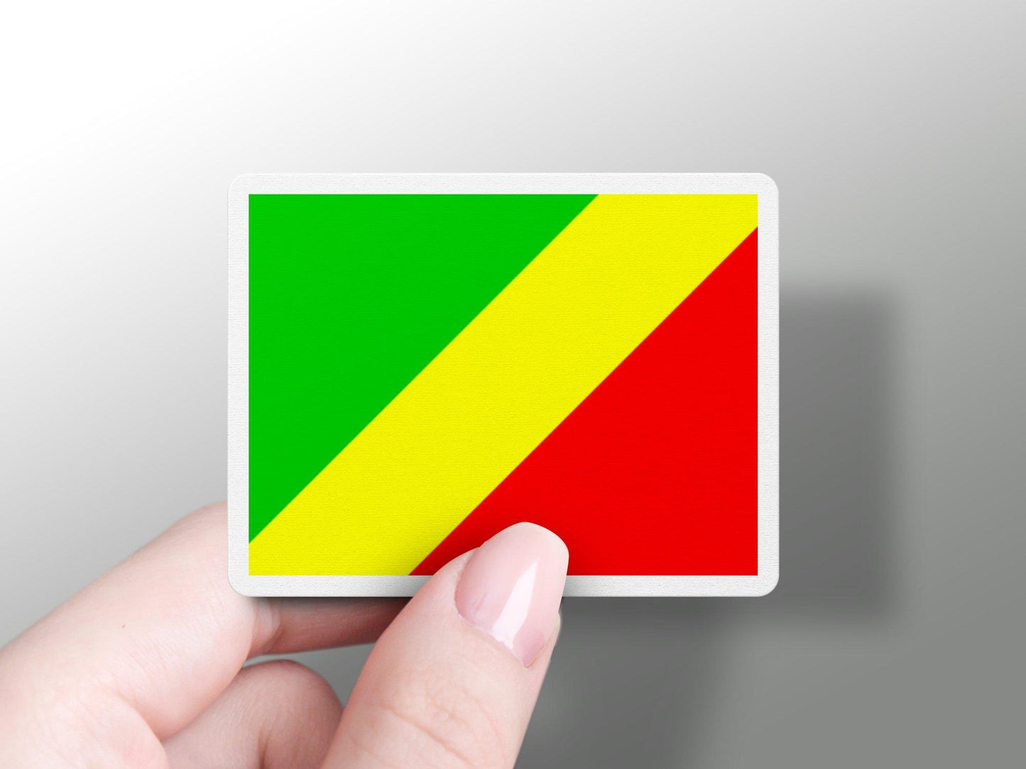 Republic of the Congo Flag Sticker