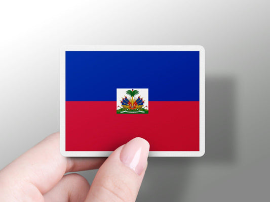 Haiti Flag Sticker