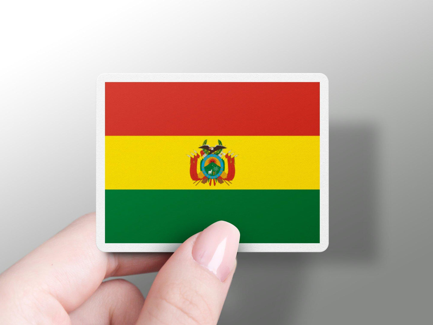 Bolivia Flag Sticker