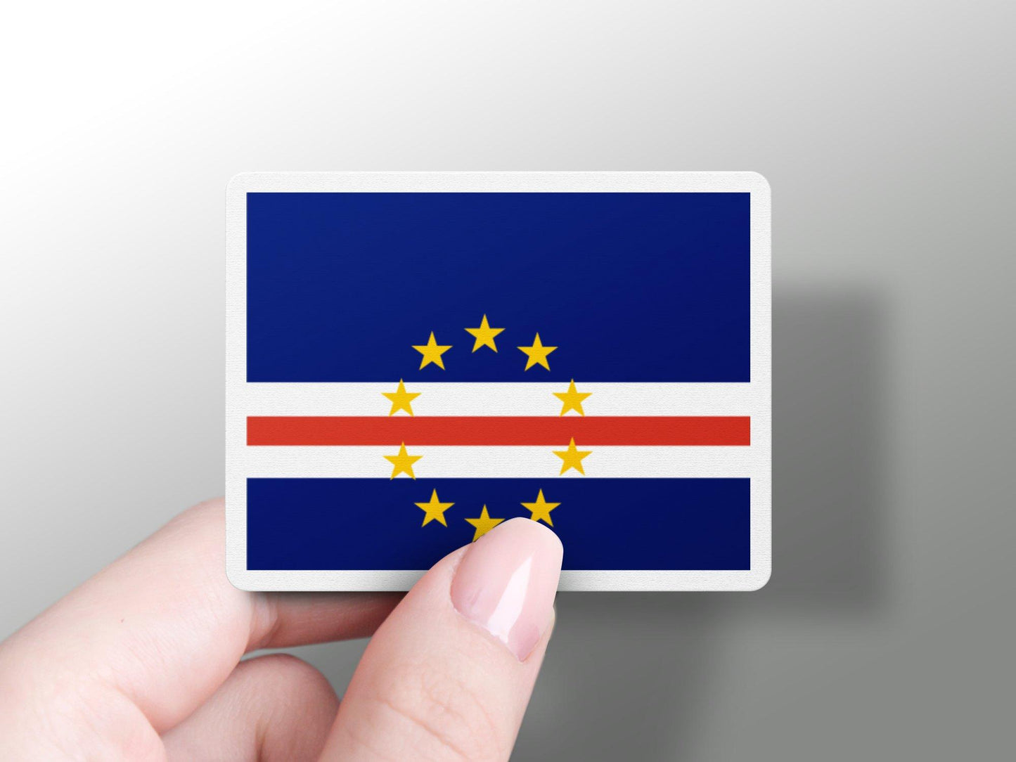 Cape Verde Flag Sticker