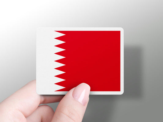 Bahrain Flag Sticker