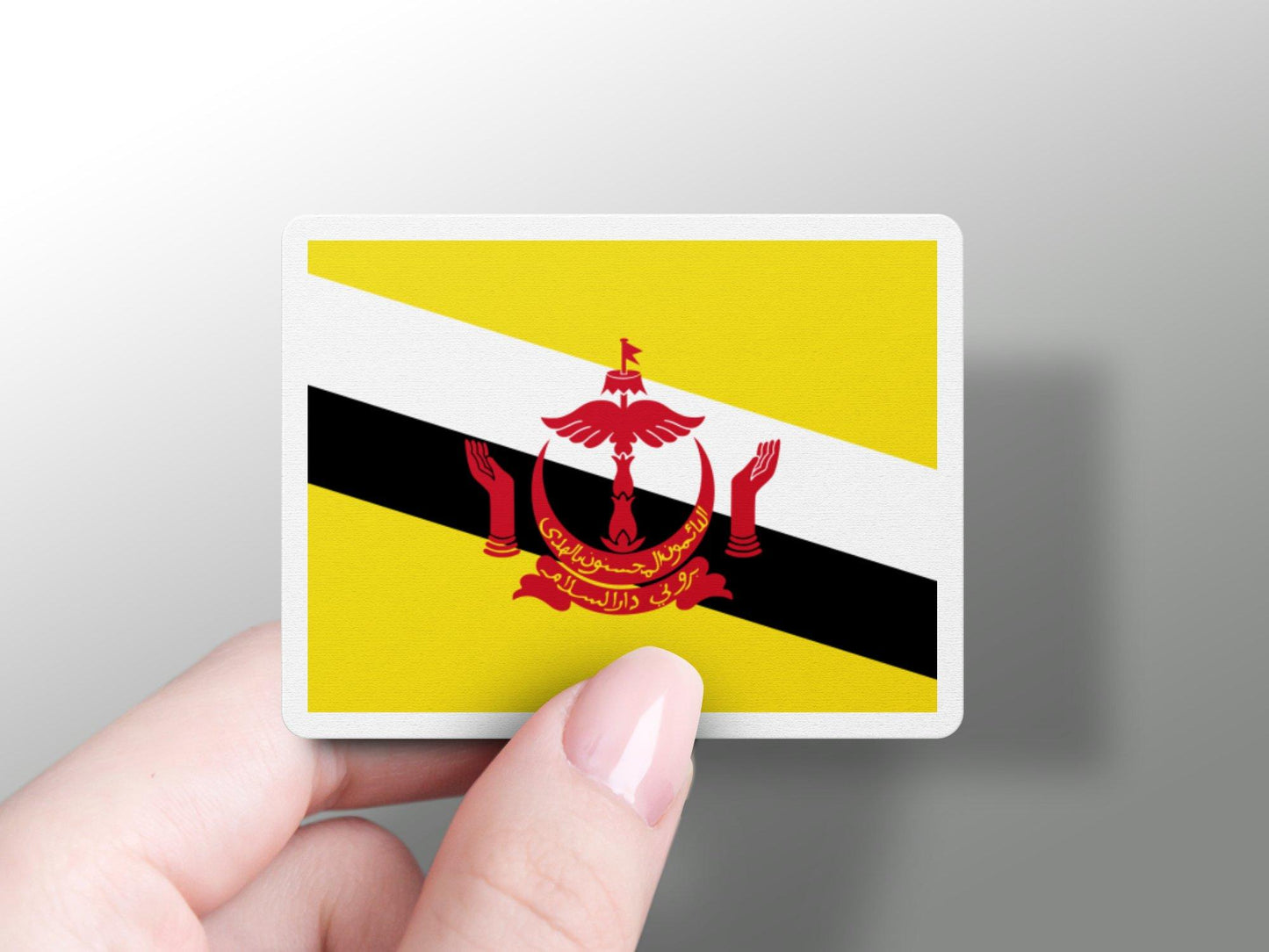 Brunei Flag Sticker