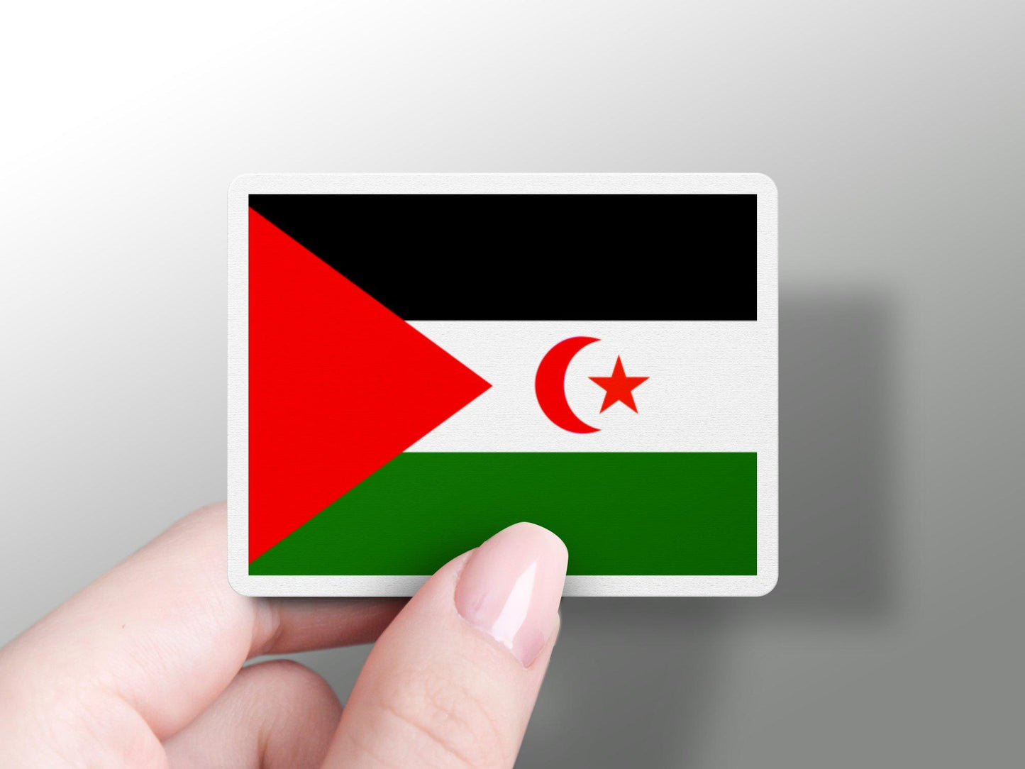 Sahrawi Arab Democratic Republic Flag Sticker