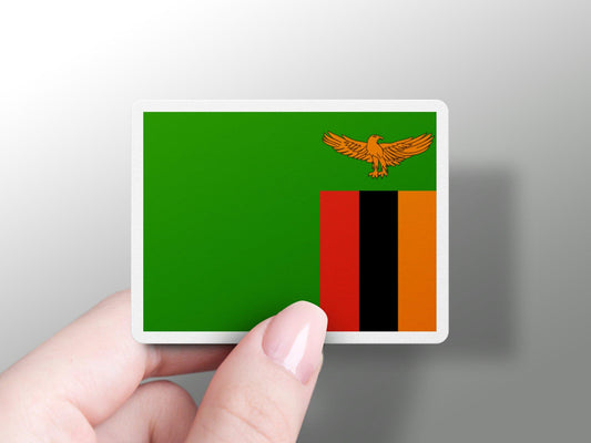 Zambia Flag Sticker