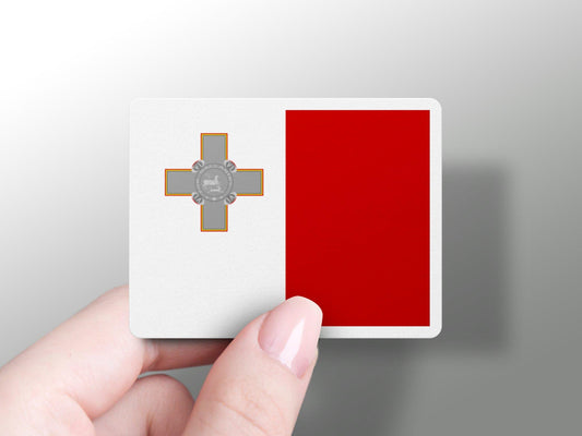 Malta Flag Sticker