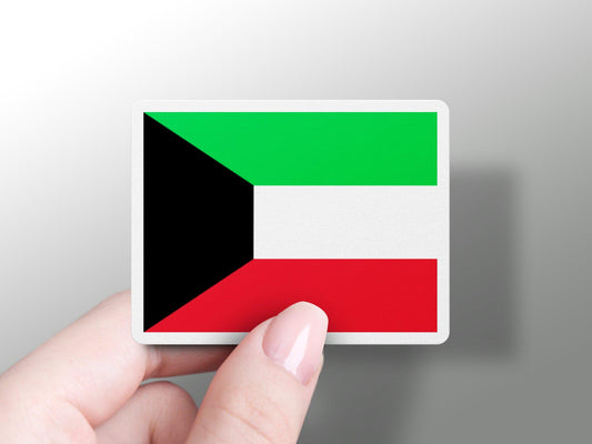 Kuwait Flag Sticker