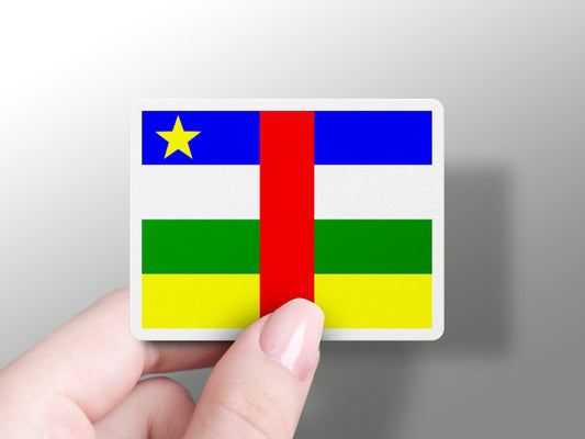 Central African Republic Flag Sticker