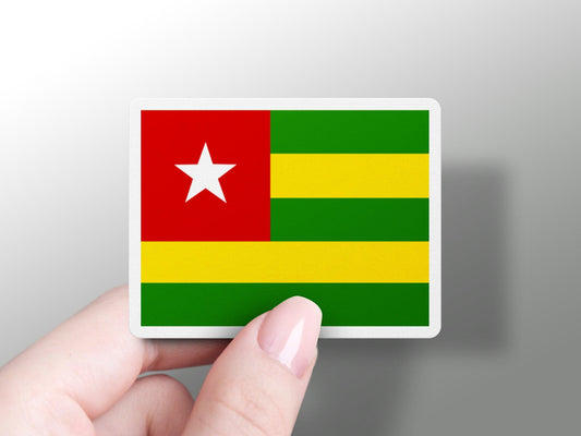 Togo Flag Sticker