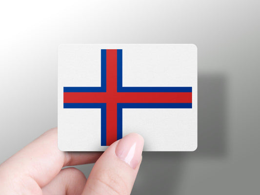 Faroe Islands Flag Sticker