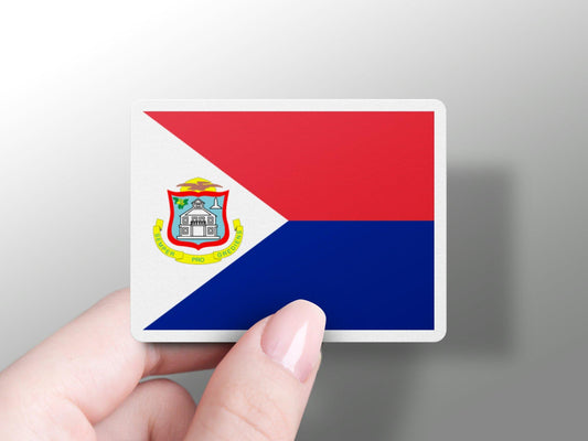 Sint Maarten Flag Sticker