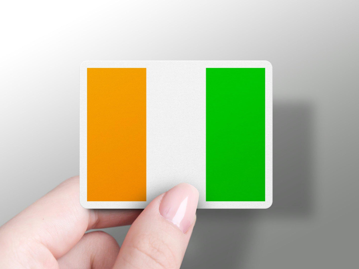 Ivory Coast Flag Sticker