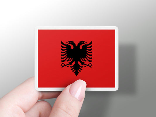 Albania Flag Sticker