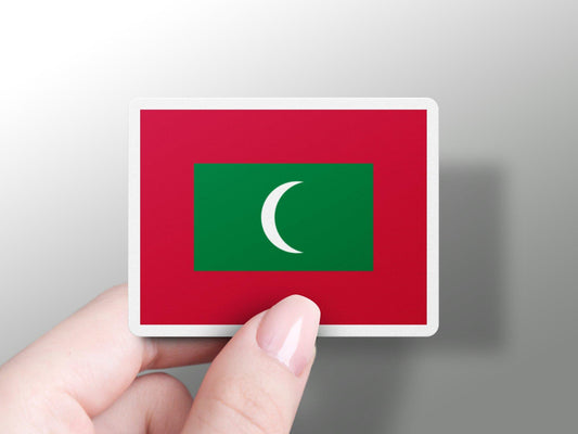 Maldives Flag Sticker