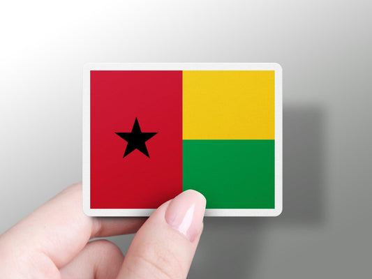 Guinea-Bissau Flag Sticker