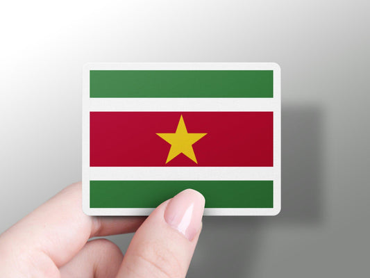 Suriname Flag Sticker