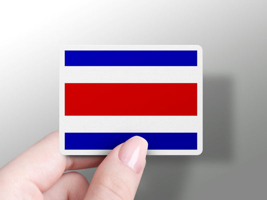 Costa Rica Flag Sticker