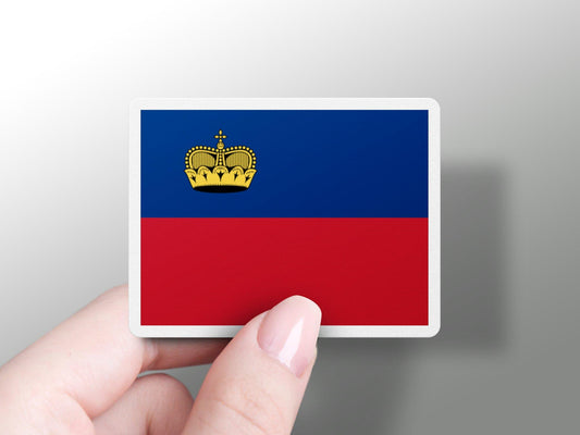 Liechtenstein Flag Sticker