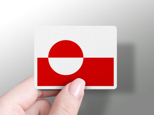 Greenland Flag Sticker