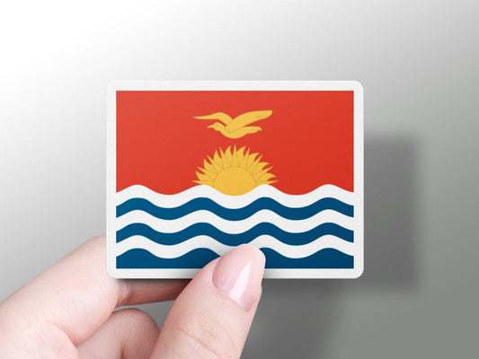 Kiribati Flag Sticker