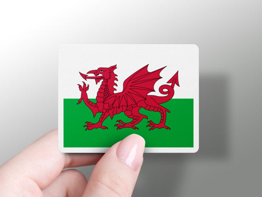 Wales Flag Sticker