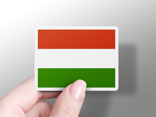 Hungary Flag Sticker