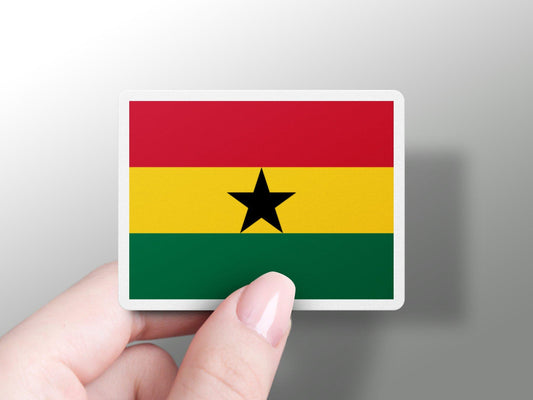 Ghana Flag Sticker