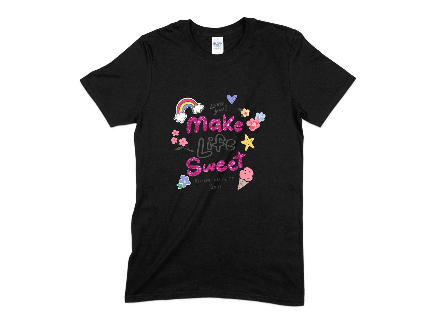 Make Life Sweet T-Shirt, Cute T-Shirt