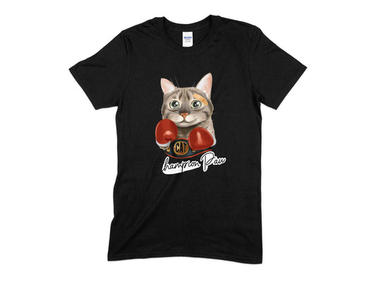Champion Paw T-Shirt, Cute Cat Shirt