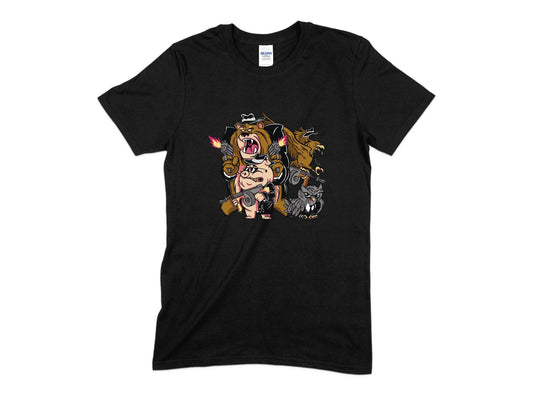 Mafia Animals Art T-Shirt
