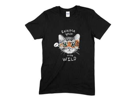 Release Your Cat T-Shirt, Little Wild Cat T-Shirt