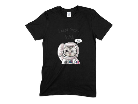 I Need Paw Space Cat T-Shirt, Cute Cat T-Shirt