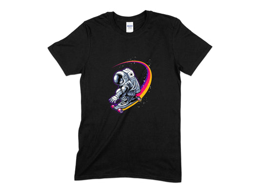 Astronaut With Skateboard T-Shirt, Astronaut T-Shirt, Space T-Shirt