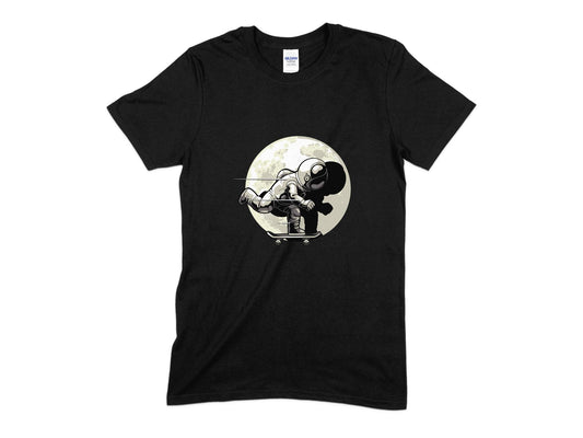 Astronaut Skateboard T-Shirt, Nasa T-Shirt, Galaxy Planet T-Shirt, Space T-Shirt
