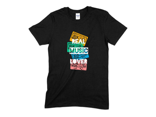 Real Music Lover T-Shirt, Music T-Shirt