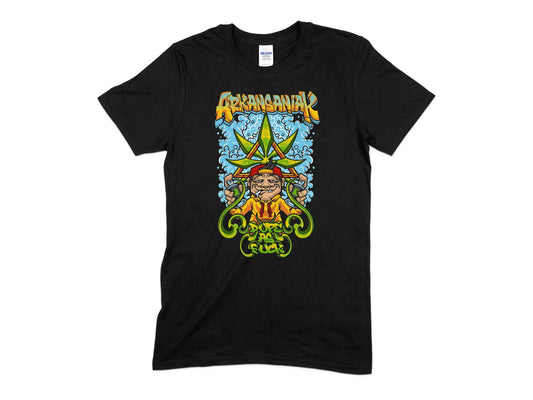 Marijuana Graffiti T-Shirt, Graffiti T-Shirt