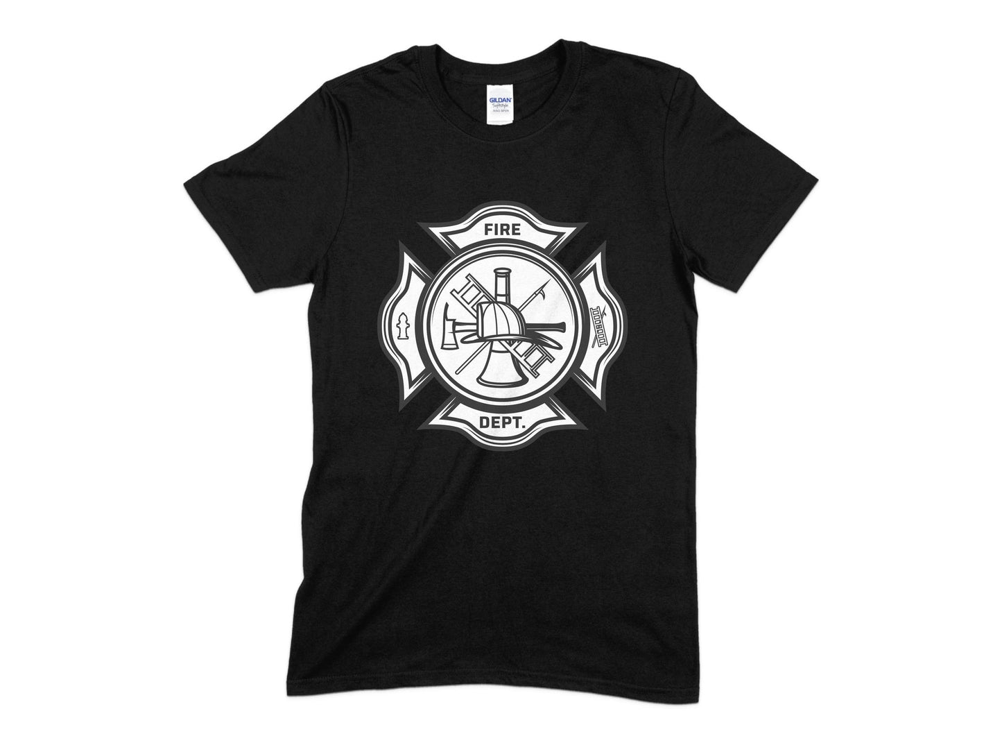 Firefighter Logo T-Shirt, Firefighter T-Shirt