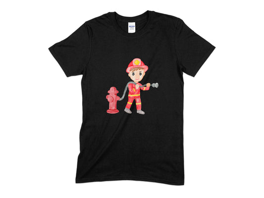 Cute Firefighter T-Shirt, Firefighter T-Shirt