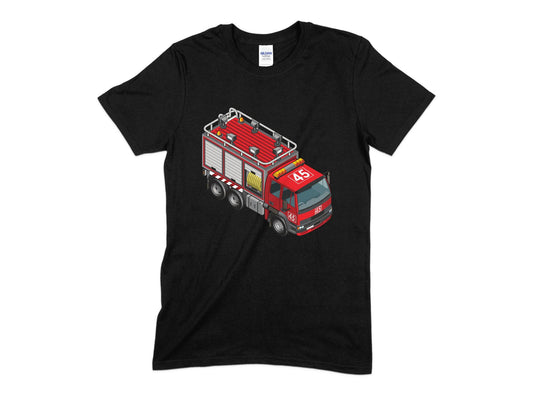 Firetruck T-Shirt, Firefighter T-Shirt