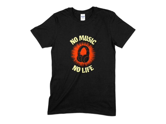 No Music No Life T-Shirt, Music T-Shirt