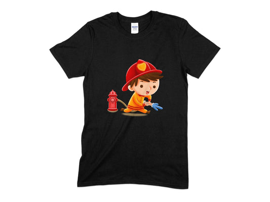 Cute Firefighter T-Shirt, Firefighter T-Shirt
