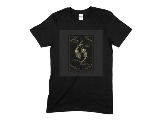 Mystical Fish Symbolizes The Balance of The Moon and Sun T-Shirt