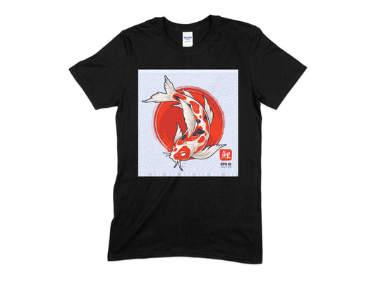 Koi Fish T-Shirt, Cute Fish T-Shirt