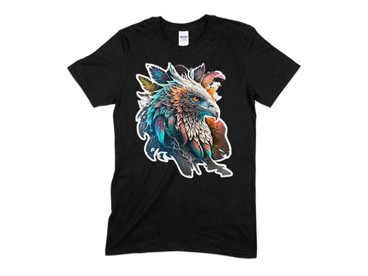 Colorful Eagle Shirt, Bird T-shirt