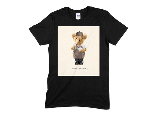 Good Morning Coffee Bear Shirt, Animal T-shirt